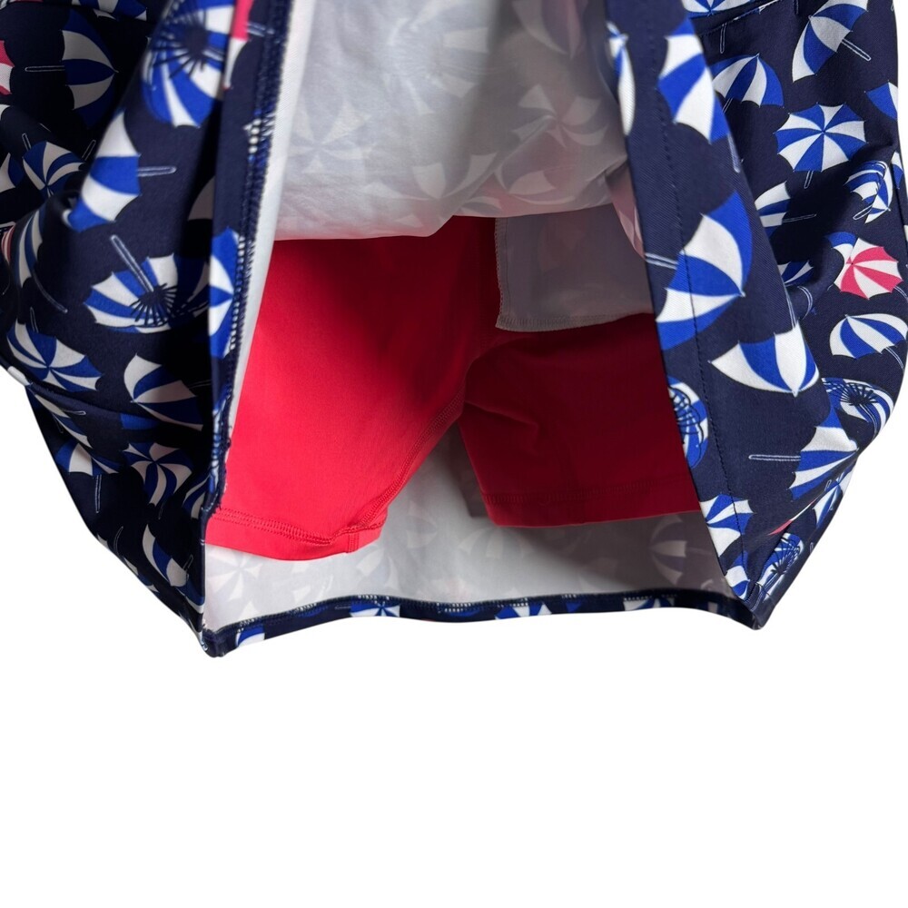 Ralph Lauren RLX Beach Umbrella Print Golf Skort skirt shorts Womens size small - Picture 4 of 9